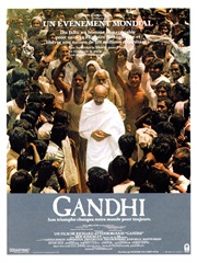 Affiche film Gandhi développement personnel