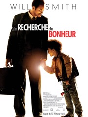 a la recherche bonheur poster du film développement personnel