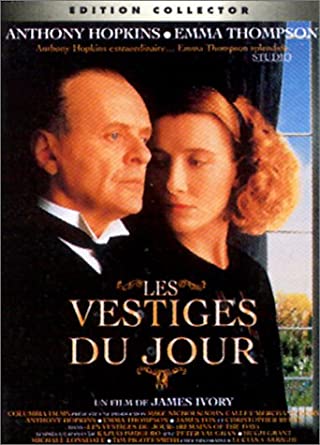 Les vestiges du jour affiche film