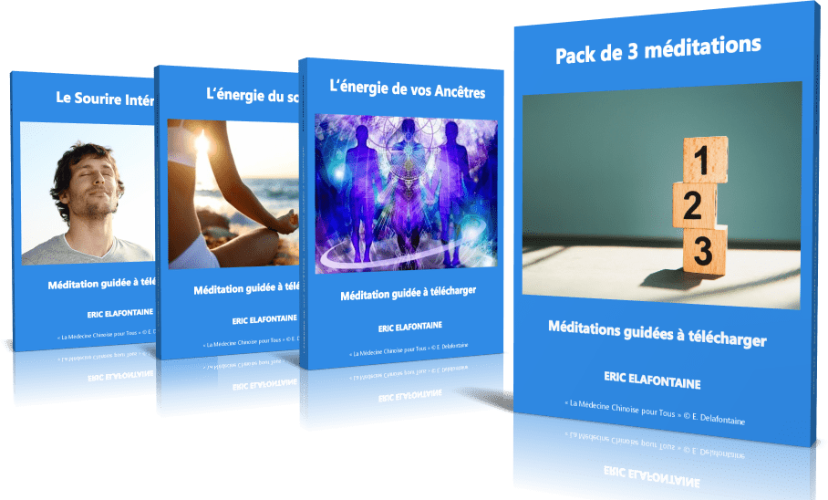 Pack 3 méditations guidées à télécharger par Eric Delafontaine