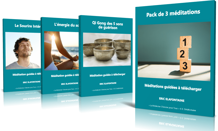 Pack 3 méditations guidées à télécharger par Eric Delafontaine