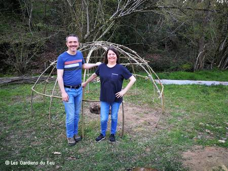 Sweat lodge des Gardiens du Feu